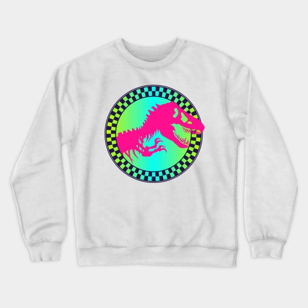 Retro Jurassic Dino Crewneck Sweatshirt by Parkwood Goods